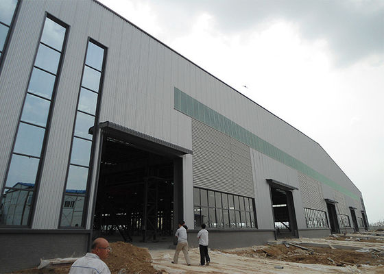 Estructura de acero pesado de gran envergadura Q235B Q355B Taller de almacén
