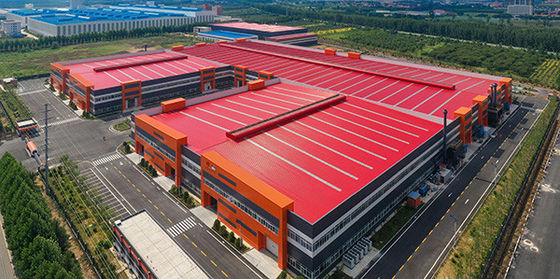 Q355B Fabrica de estructuras de acero Cuadro de acero ligero pintado galvanizado