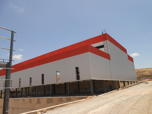 Taller prefabricado Almacén de estructuras de acero Certificado ISO9001:2015