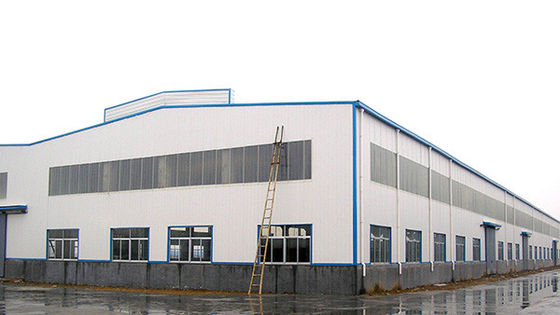 Almacén de acero prefabricado galvanizado GB para la construcción de edificios industriales