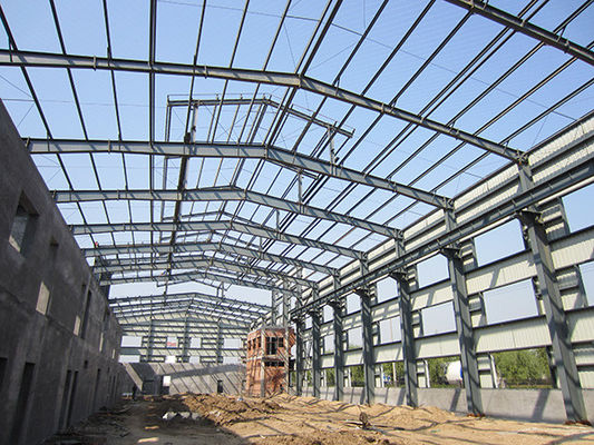 Contratistas de acero estructural de montaje rápido para almacén y taller