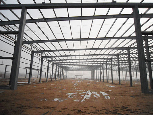 Taller de estructuras de acero de alta resistencia Acero de bajo carbono para edificios industriales