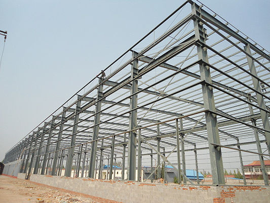 Construcción de estructuras de acero de soldadura de desenrollamiento