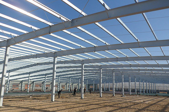 Instalación rápida Construcción de acero ligero para fines comerciales e industriales