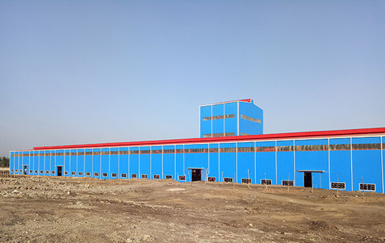 Cuadro de acero ligero de forma H Soldado Construcción para taller industrial