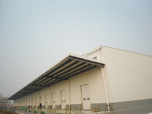 Acero ligero Q235B Q355B Almacén de estructura para espacios de trabajo adaptables