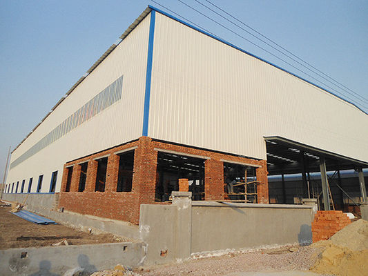 Q355 Edificios prefabricados de acero al carbono Edificios industriales prefabricados
