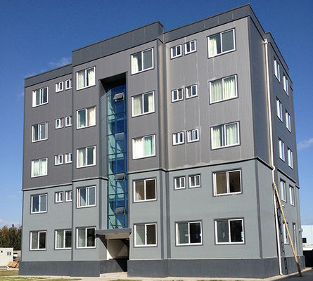 Construcción de acero Edificio comercial Q355 Q235 Edificio comercial prefabricado