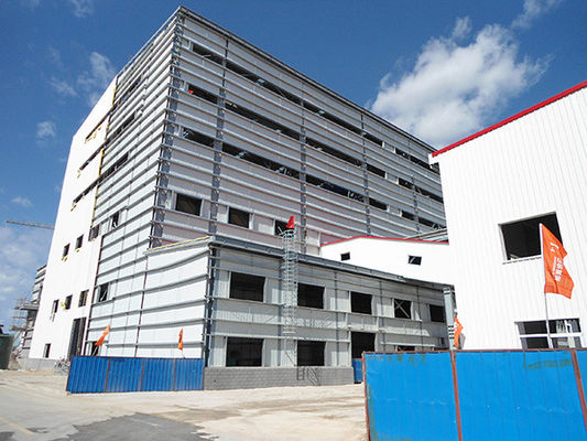 Edificio industrial preconstruido ISO9001 Construcción modular prefabricada