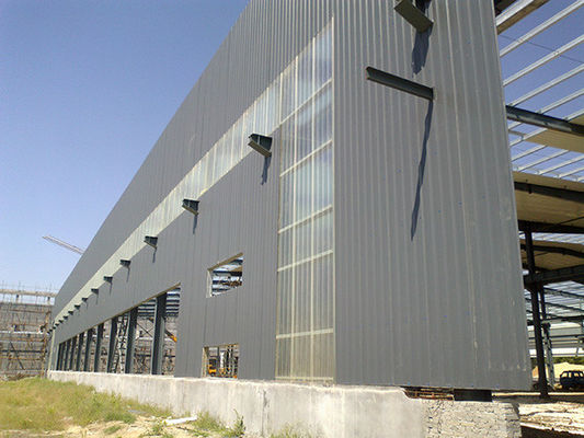 Fabrica de estructuras de acero pintado Q235 Q355B Galvanizado en caliente
