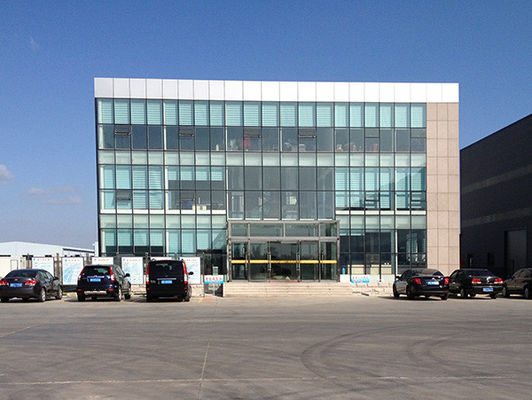 Edificios comerciales de acero prefabricados duraderos Moderno ISO9001