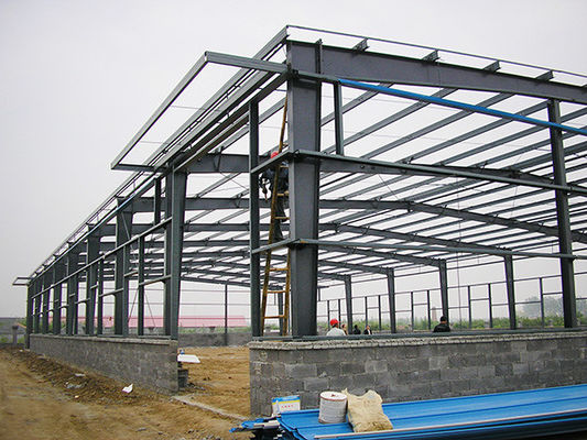Long Life Construcción pre-diseñada Construcciones de acero de ingeniería Sección H laminada en caliente