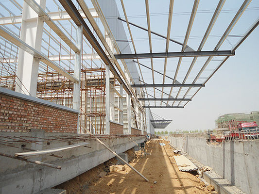 Construcción de cobertizo de acero galvanizado prefabricado Dimensión personalizada