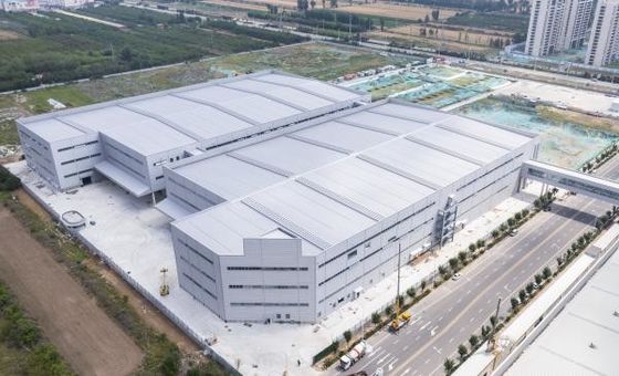 Taller de estructuras de acero a gran escala para la producción industrial