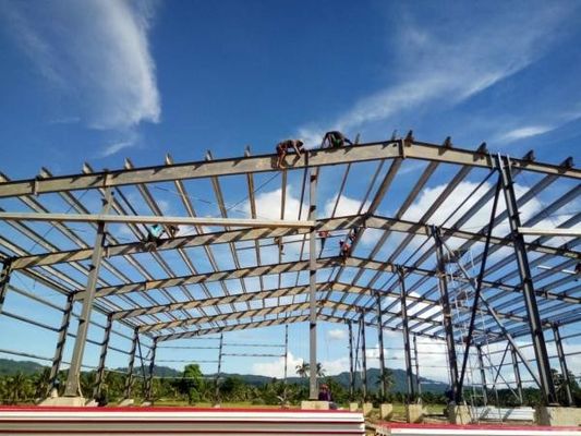 Instalaciones rápidas Almacén de gran envergadura Taller estructura de acero Edificios industriales