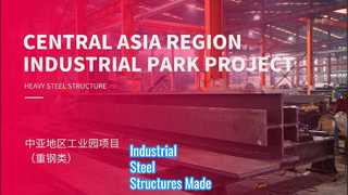 Proyecto de parque industrial de Asia Central en producción